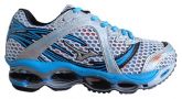 Tênis Mizuno Prophecy Branco Prata e Azul