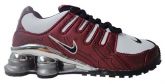 Tênis Infantil Nike Shox NZ Branco e Vinho