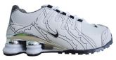 Tênis Infantil Nike Shox NZ Branco e Preto