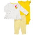 Carters Colecao Atual - Conjunto 3 Peças Yellow Garden
