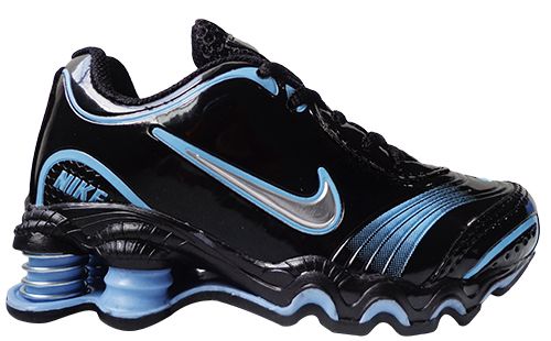 Tênis Infantil Nike Shox Turbo Preto e Azul Bebê